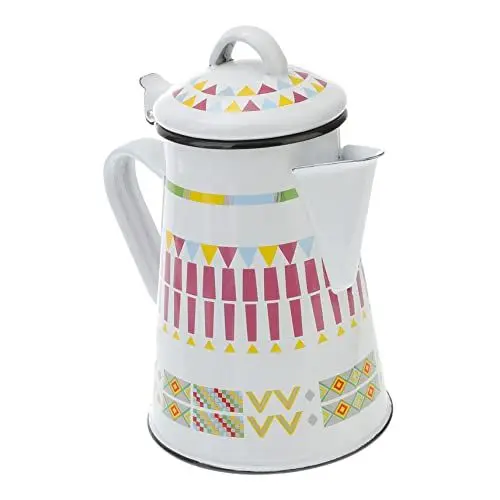 Produktbild: TOPBATHY Handtopf Emaille Wasserkocher Wasserkocher Leichte Reinigung Modernes Design