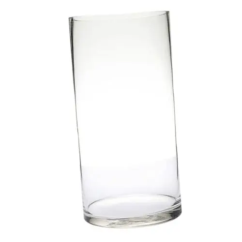 Produktbild: TOPBATHY Schlichte Elegante Glasvase 10 cm Durchmesser 30 cm Hoch Für Die Dekoration Zu Hause Oder Im Büro