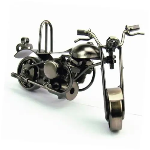 Produktbild: TOPBATHY Kleinmodell Eines Aus Bronze Und Für Die Heimdekoration Detailliertes Motorradmodell Für Sammler Und Liebhaber Perfekte Geschenkidee