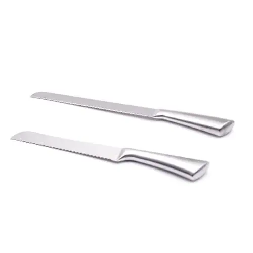 Produktbild: TOPBATHY Kuchen Kuchen Schaufel brötchenmesser küchenwerkzeug pizzaschneider Pizzamesser kuchenmesser bäckermesser bread knife Hochzeitstortenmesser Brot Edelstahl Kuchenschaufel Silver