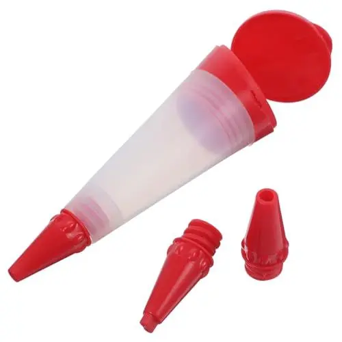 Produktbild: TOPBATHY Kuchendekorationsset Mit Spritztüllen Und Cremebecher 1 Stück Blau Ideal Für ätzchenglasuren Tortendekoration Und Kreative Backprojekte Wiederverwendbar Und
