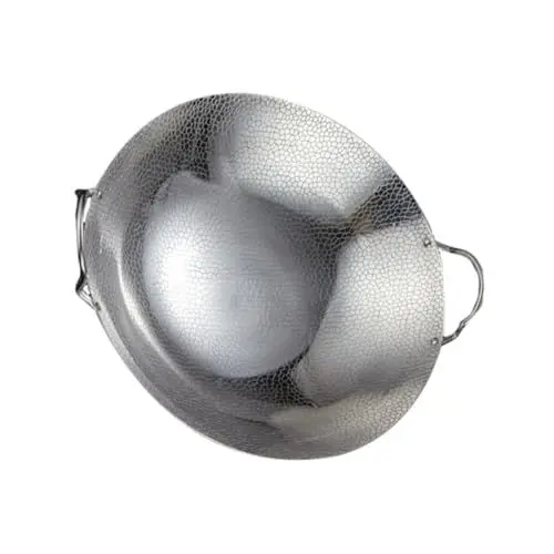 Produktbild: TOPBATHY Antihaft-ramentopf 22 Cm Doppelohr-topf Für Meeresfrüchte Hitzebeständiger Edelstahl Leicht Zu Reinigen