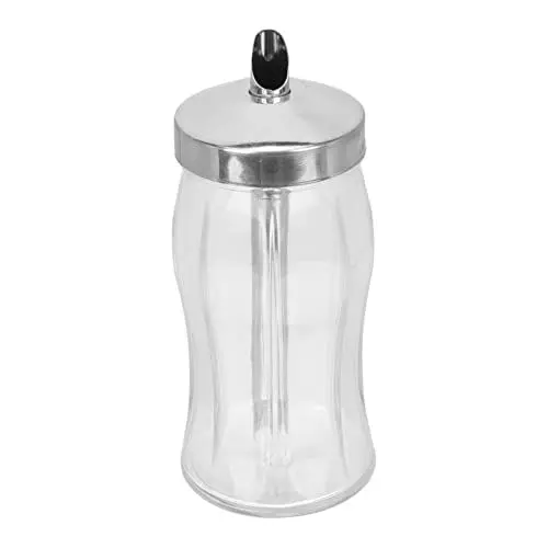 Produktbild: TOPBATHY Home Salzspender Gewürzvorratsflasche Edelstahl Salz- Und Pfefferstreuer Glasdeckel Küche Gewürzglas