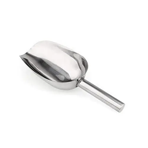 Produktbild: TOPBATHY Eleganter 8-zoll-eisportionierer Aus Edelstahl Vielseitig Einsetzbar Für Hochzeitsbuffets Bars Und Tierfutter-serviergeräte