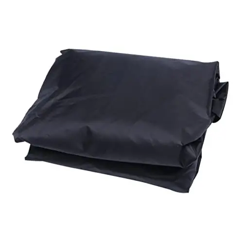 Produktbild: TOPBATHY wasserdichte Abdeckhaube Für Gartenschaukel Schwarz Uv-Schutz Elastisches Band Langlebiges Material Für Außenbereich Schutzhülle Für Hängesessel Und Gartenmöbel