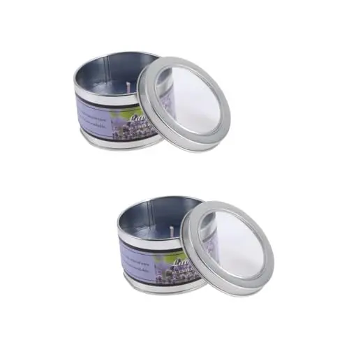 Produktbild: TOPBATHY Spa Candles Duftkerzen 2St duftkerze Mini-Wachskerzen Kerze mit Partyduft Aromatherapie-Kerzendekoration groß schmücken Duftkerzendekor Moisturizing Candles