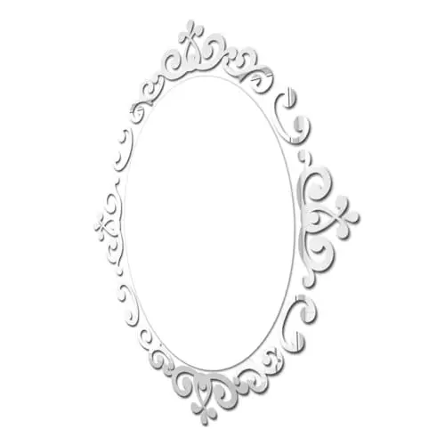 Produktbild: TOPBATHY Spiegelfliesen Für Die Wand Wandtattoo Selber Machen Blumenspiegel-wandaufkleber Wandspiegelfliesen Wandspiegelplatten Reflektierende Spiegel 3d Acryl Hängender Spiegel Haushalt