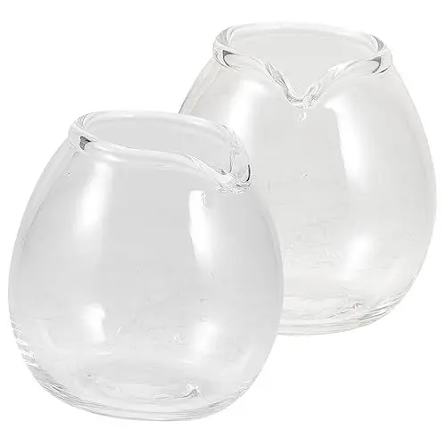 Produktbild: TOPBATHY Mini-glaskrug 20 Ml Japanischer Minikrug für Kaffeesauce 2 Stück