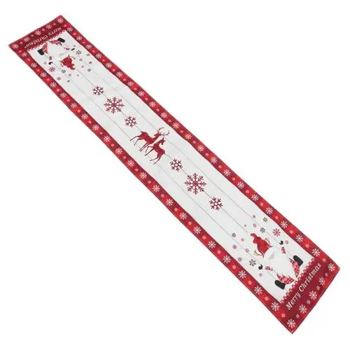 Produktbild: TOPBATHY Tischdecke Weihnachten Elegante Abendessen Tischläufer Party Tischdekoration Für Weihnachten