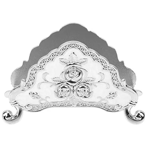Produktbild: TOPBATHY Tissue Paper Rack Napkin Holder Hochwertigem Zinklegierung Design Für Küche Schlafzimmer Restaurant Und Hotel Aufbewahrung Von Servietten Und Papiertüchern