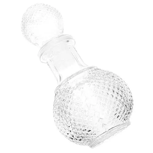Produktbild: TOPBATHY Flasche Elegante Paar Decanter Whisky Gläser 250ml Glas Wein Container