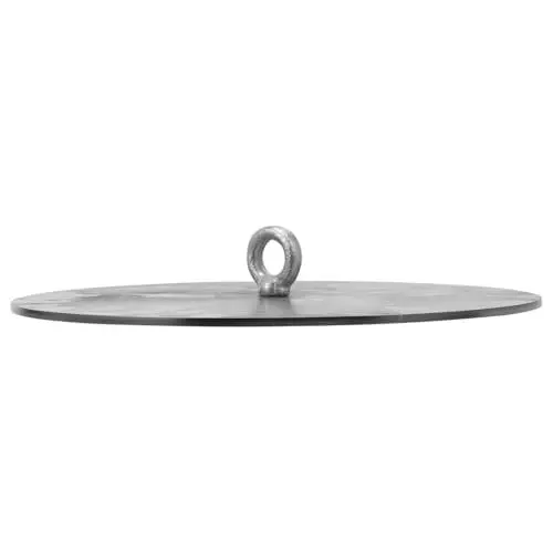 Produktbild: TOPBATHY Bratpfannendeckel Aus Eisen Universal-herddeckel Ersatz-herddeckel Feuerfester Griff