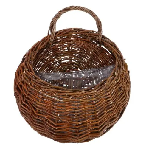 Produktbild: TOPBATHY Woven Flower Basket für Küche und Garten Praktischer Organizer für Obst und Gemüse Rustikaler Landhausstil Nachhaltiges Design Dekorativ und Funktional