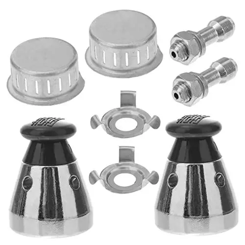 Produktbild: TOPBATHY Essential Pressure Cooker Jigger Universal-überdruckventil Für 80-kpa-schnellkochtöpfe Aluminium-sicherheitskomponenten