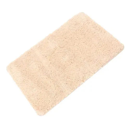 Produktbild: TOPBATHY Badvorleger Aus Polyestermaterial rutschfeste Badezimmermatte Wasserabsorbierender Teppich Für Badezimmer Waschbare Badteppich Mit Feiner Verarbeitung Und Nähten
