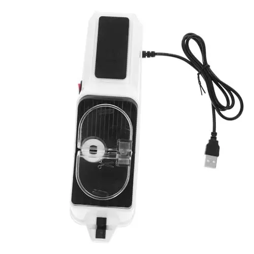 Produktbild: TOPBATHY Schärfen Elektrischer Scherenschärfer Elektrisches Schärfwerkzeug Desktop-besteckschärfer Praktischer Scherenschärfer