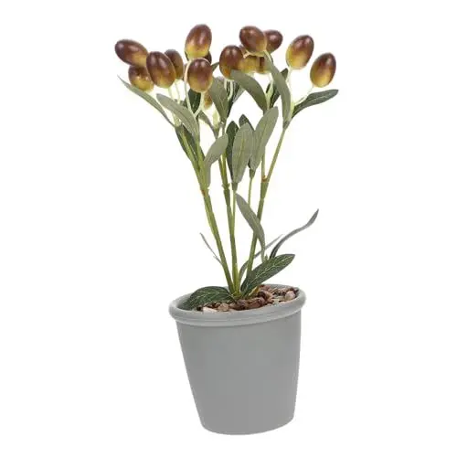 Produktbild: TOPBATHY Mini Gefälschte Topfpflanze Künstliche Pflanzen Indoor Simulierte Obst Bonsai für Home Ornament