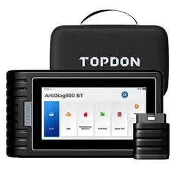 Produktbild: TOPDON ArtiDiag800 BT 2 OBD2 Diagnosegerät, All-System-Diagnose-Tool mit 28+ Wartungsfunktionen, FCA-Gateway-Zugang & CAN-FD-Protokoll, drahtlose Bluetooth-Diagnose, Lebenslange Updates inklusive