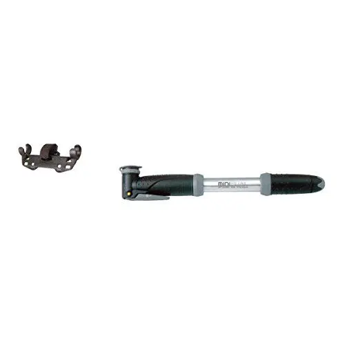Produktbild: Topeak Minipumpe Mini Dual Fahrradpumpe, Silver, 27.4x1.8x3.8 cm
