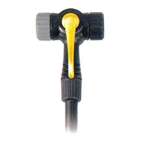 Produktbild: Topeak Unisex – Erwachsene Twinhead Pumpen-Zubehör, Schwarz, 106cm