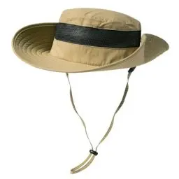 Produktbild: TOP-EX Sonnenhut für Damen und Herren UPF 50 - Breitkrempe, wasserdicht, atmungsaktiv und verstellbar für Sommer, Angeln, Wandern, Safari - Leichter und klein verpackbarer Outdoor-Hut Khaki XL/XXL