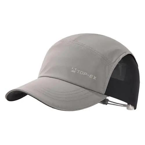 Produktbild: TOP-EX XL/XXL Baseball Cap Herren mit Atmungsaktivem Mesh Running Caps UV-Schutz Sommer Kappe Sonnenhut Basecap Sports Golf Cap 95550-Grau XL/XXL