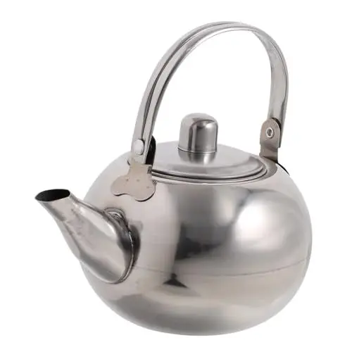 Produktbild: Topf Thermische Teekanne Lose Teekanne Gaswarmwasserbereiter Induktionskochfeld Camping-gaskocher Wasserkocher Wasserkocher Teekanne Mit Losen Blättern Tee Machen Rostfreier Stahl LABRIMP