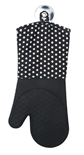 Produktbild: Topfhandschuhe Silikon Schwarz