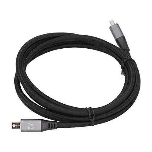 Produktbild: Topiky DisplayPort zu DisplayPort Kabel, DP zu DP 8K 60Hz / 4K 120Hz HD Audio Video Kabel Laptop Display Anschlusskabel