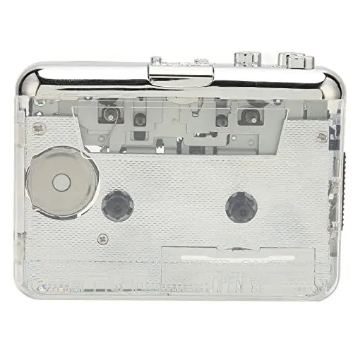 Produktbild: Topiky Kassettenplayer, USB Kassetten zu MP3 Konverter, Tragbarer Walkman Kassetten Musikplayer, Band zu MP3 Player, mit 3,5 mm Kopfhöreranschluss, Kompatibel für OS X PC