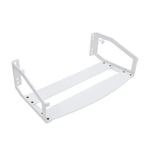 Produktbild: Topiky Lautsprecher Wandhalterungen, Robuste Lautsprecher Wandhalterung aus Edelstahl für Five, Einfache Installation (White)