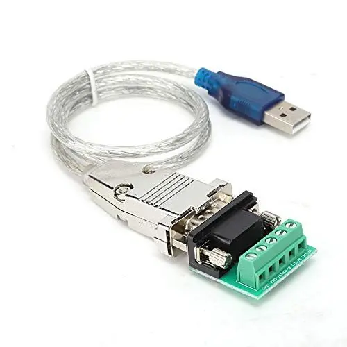 Produktbild: Topiky USB zu RS485 Adapterkabel Konverter, USB RS485 Konverter Kompatibel mit RS232 RS485 RS422 Standards, Schnelle Datenübertragung