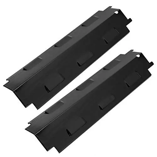 Produktbild: TOPINCN 2 Stück Gasgrill Heizplatten BBQ Grill Hitzeschilde Edelstahl BBQ Hitzezelt Ersatzteile für Charbroil 463230710 463320109
