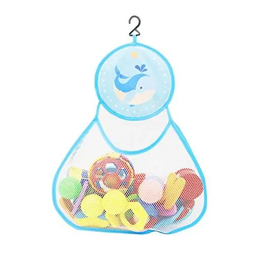 Produktbild: TOPINCN Badespielzeug Organizer, Langlebiges Design, Baby Badespielzeug Aufbewahrungstasche, Netztasche, Badewannen Spielzeug Aufbewahrungsnetz für Badezimmer, Einfache Aufbewahrung (Wal)