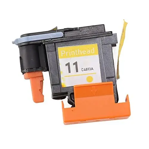 Produktbild: TOPINCN Drucker-Druckkopf, Gelbe Farbe, Langlebiges ABS, Farbecht, Rostfrei, Druckkopf für Druckkopf-Ersatzkit HP Designjet 100 110 111 500 510 800 813