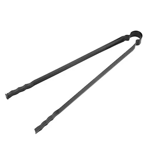 Produktbild: TOPINCN Grillclip, Multifunktionale Holzkohlezange Grillzange aus Metall mit hitzebeständigem Griff für Küche Picknick Grill