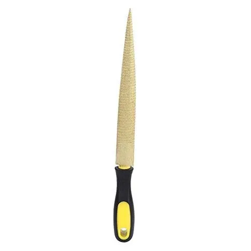 Produktbild: TOPINCN Holzraspel, Gehärteter Kohlenstoffstahl, Holzfeile, Goldene Konische Handfeile, Raspel, DIY Handwerk, Tischler, Holzbearbeitung, Schnitzwerkzeug(10 Zoll)