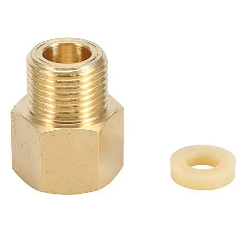 Produktbild: TOPINCN Tankadapter, CO2 Tank Adapter Messing Flaschentank W21.8 CGA320 Adapter Konverter(CGA320 konvertieren zu W21.8)