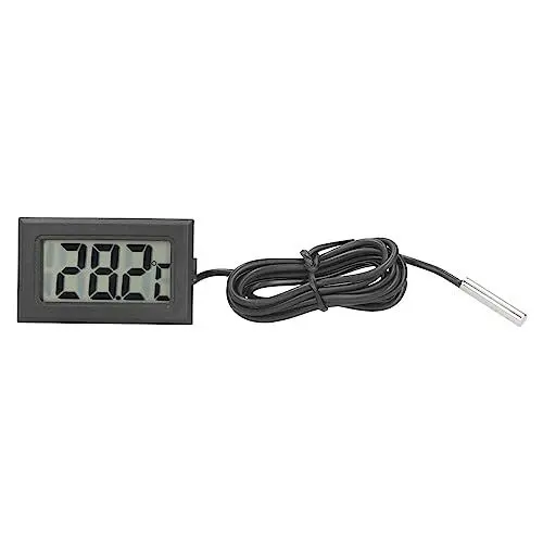 Produktbild: TOPINCN Thermometer, Digitales Eingebettetes Messgerät, Mini-elektronisches LCD-Thermometer, Messgerät für Miniatur-Elektro-Außenthermometer