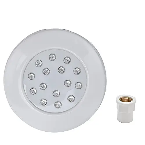 Produktbild: Gsycle 7 W LED-Poolleuchte, IP68 RGB verstellbare Landschaftslampe, LED-Schwimmbad-Glühbirne für Teichbrunnen