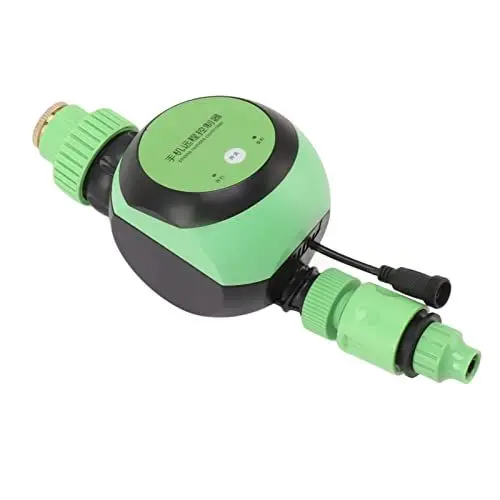 Produktbild: TOPINCN WiFi-Bewässerungstimer, Bewässerungszeiteinstellung, Automatische Bewässerung, Intelligentes Gartenbewässerungssystem für den Garten (EU-Stecker)