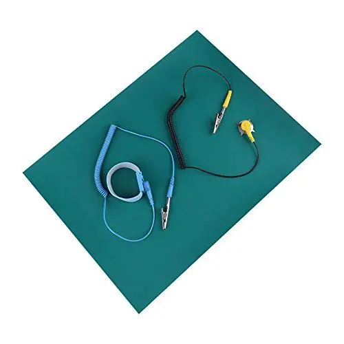 Produktbild: Topincn Antistatik-Armband Antistatik-Innenset mit Erdungskabel für Handgelenk- und Erdungskabel