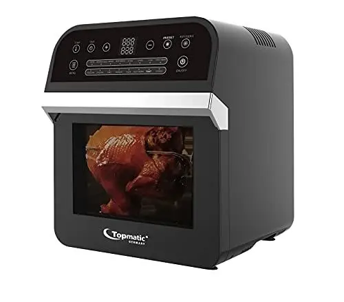 Produktbild: Topmatic Heißluft-Fritteuse 12L DAF-1600.12LB Schwarz