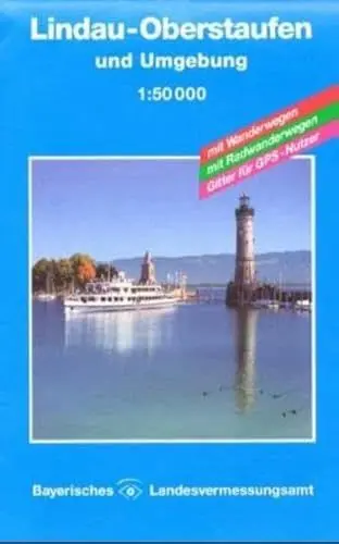 Produktbild: Topographische Karten Bayern, Bl.11, Lindau, Oberstaufen und Umgebung (UK50 Umgebungskarte 1:50000 Bayern Topographische Karte Freizeitkarte Wanderkarte)