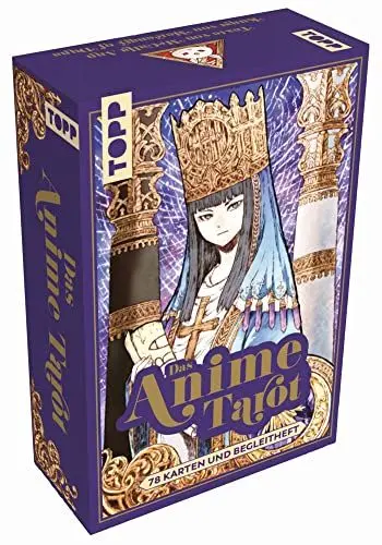 Produktbild: Das Anime-Tarot. Liebevoll illustriertes Tarot-Deck im Anime-Stil: 78 Karten und Begleitbuch in hochwertiger Karton-Box - großes und kleines Arkana, auch perfekt für Tarot-Einsteiger