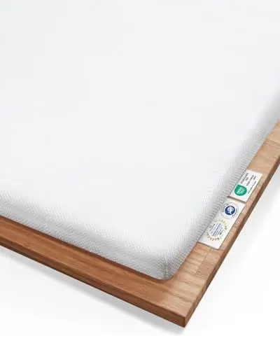 Produktbild: Topper 100x200 AERO – 5 cm Höhe | Orthopädische Matratzenauflage aus Memory Foam | Atmungsaktiver Mesh-Bezug | Matratzen-Topper 100 x 200 cm | Öko-Tex® zertifizierte Bettauflage für Jede Matratze