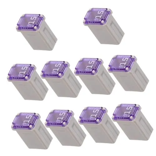 Produktbild: TOPPERFUN Automotive 15 Sicherungen Kit Mini Sicherungen Auto Sicherungen Sortiment Kit