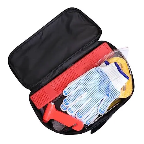 Produktbild: TOPPERFUN 16St autoverbandkasten auto verbandkasten zubehör fürs auto cars accessories auto4parts Notfallset fürs -Notfall-Kit Fahrzeug-Kit druckbar Notfallkoffer Geschenk Suite 4s