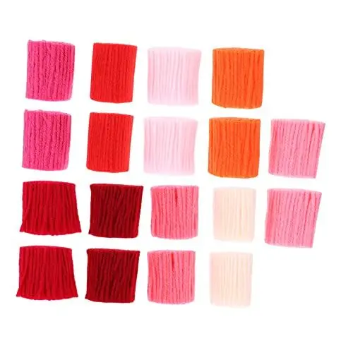 Produktbild: TOPPERFUN 18 STK Segmentstickgarn Strickwolle Vorgeschnittenes Garn Knüpfgarne Handarbeitsgarn Stickgarne Für Teppiche Bastelgarn Häkelgarn Vorgeschnittene Knüpffäden Acryl Tapisserie Häkeln