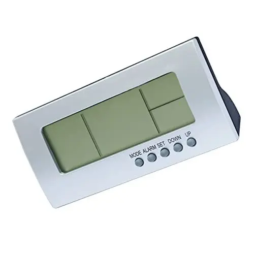 Produktbild: TOPPERFUN 1 PC Geräuscharmer Wecker Mini-Wecker Für Zuhause Digitaluhr Zahl Tischkalender Nachttischuhr Elektronische Uhr Abs Kalender Led-Timer
